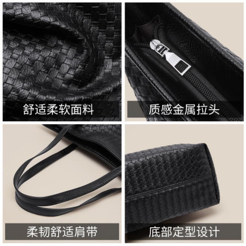 Tote Bag New Trendy Large Capacity Tote Bag Shopping Large Bag Woven Commuter Shoulder Armpit