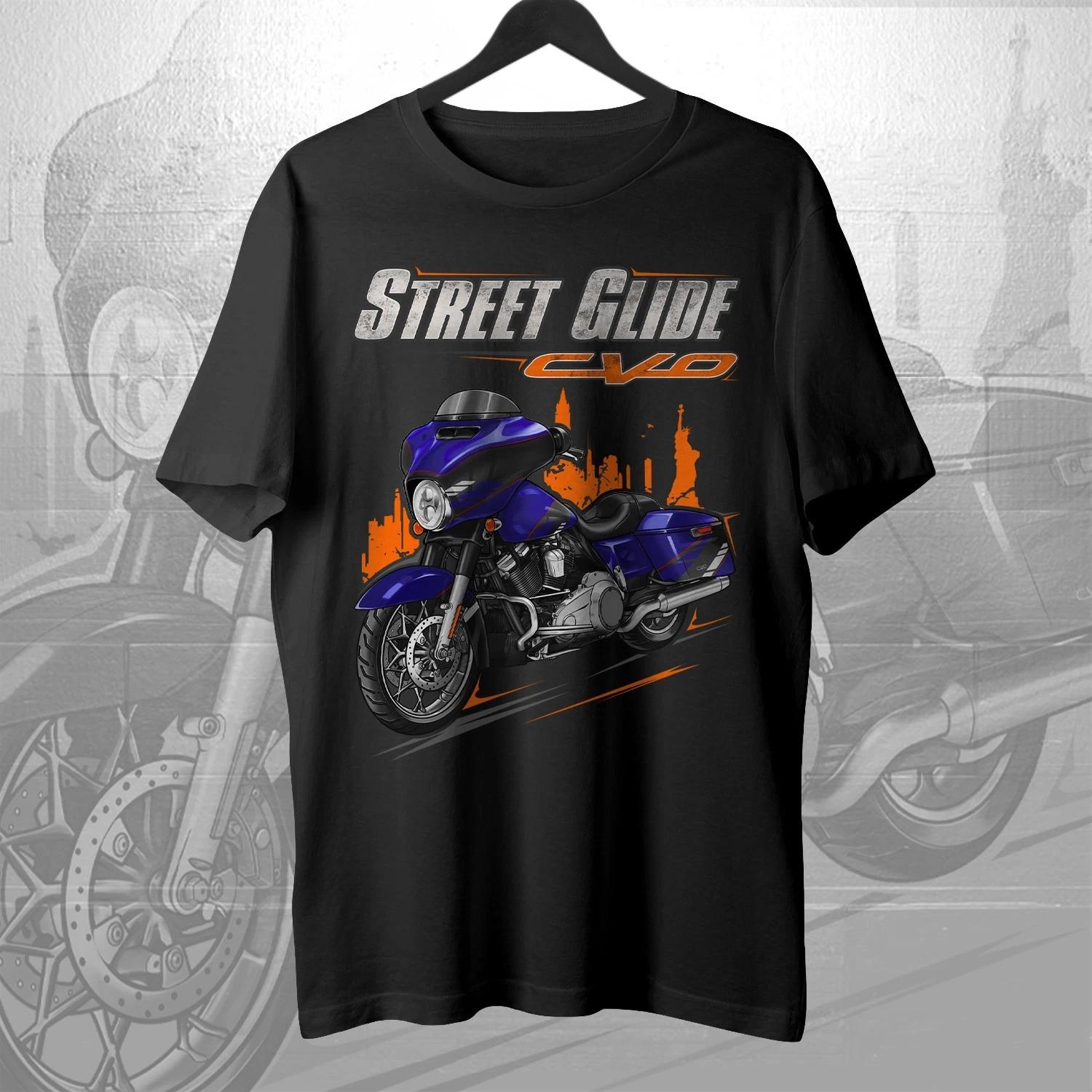 

Harley-Davidson Street Glide CVO FLHXSE 2023-2025 Motorcycle T shirt for Bikers 4XL