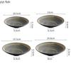 Retro Hand-painted Ceramic Small Foot Salad Bowl Dessert Bowl Pasta Bowl Fruit Bowls Restaurant Creative Specialty Tableware