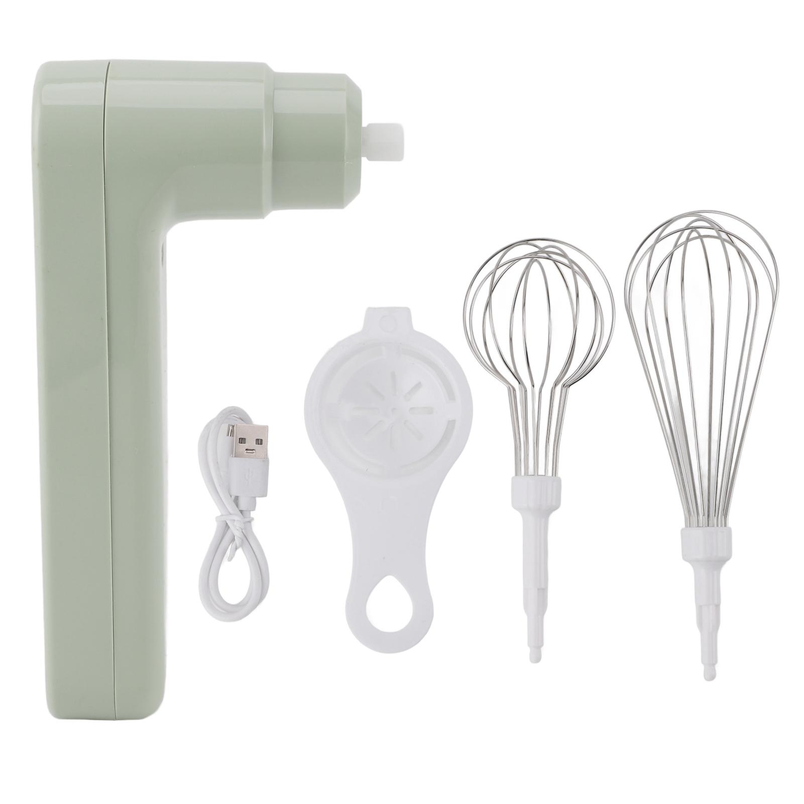 

Электрический венчик для яиц 800 мАч Перезаряжаемый беспроводной ручной блендер Эффективный ручной погружной миксер для L(for 6.5-9kg) зелёный