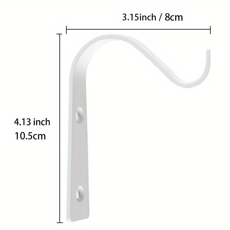 

1/4/6 упаковки, кронштейн для подвешивания растений, железные настенные крючки, декоративный крючок для одежды для подвешивания горшка, фонари, каменная банка, домашний декор в деревенском стиле для использования в помещении и на открытом воздухе 1 Pack б