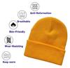 Unisex Wool Knit Beanies Multi-Colour Warm Winter Hats with Customized Logo for Travel Direct Wholesaler