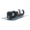 Shower Head Holder Adjustable Bracket Aluminum Black Holder