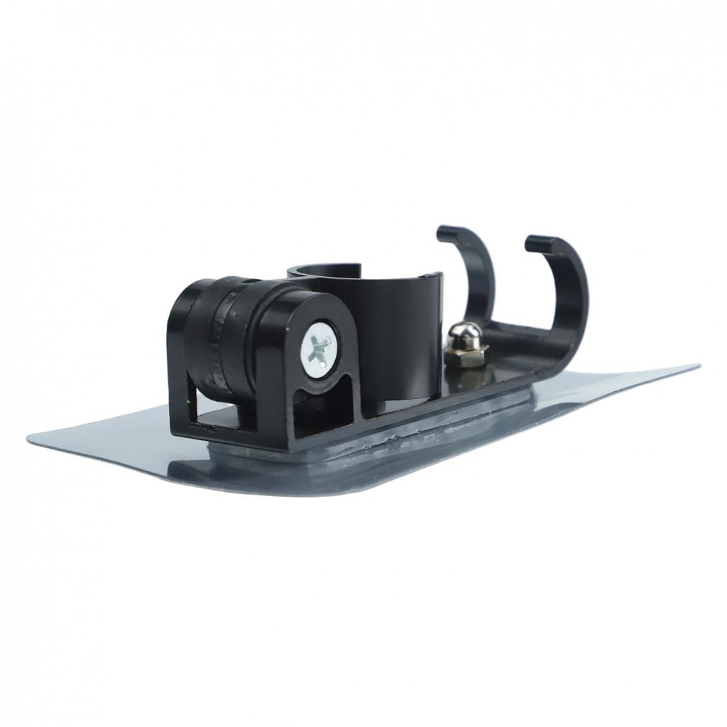 Shower Head Holder Adjustable Bracket Aluminum Black Holder