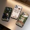 M-Morgan W-Wallen-EN Soft Silicone Black Cover,Phone Case For iPhone 17,16,15,14,13,12,11 Plus,Pro Max,XS