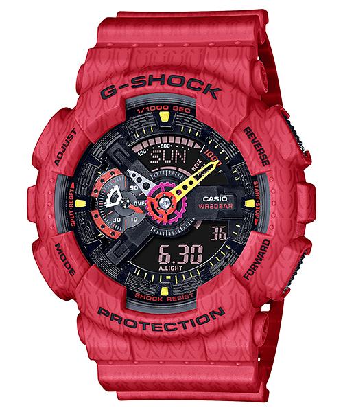 Casio Men s Resin 200M Water Resistant Digital Shock Resistant Quartz Watch GA-110SGH-4A