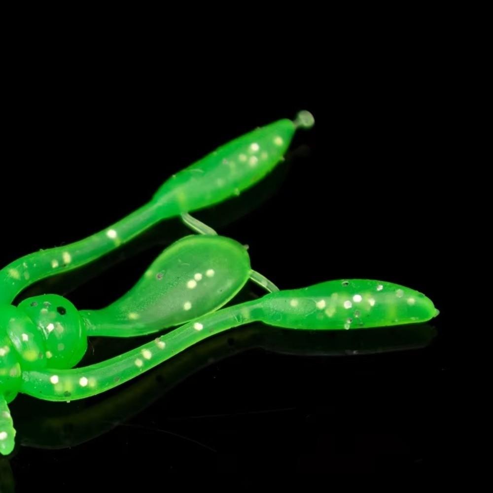 40pcs/lot Fishing Lures Soft Material Soft Fishing Lures Mini Soft Lure Larva For Bass