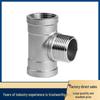 Miaoqiao 304 Stainless Steel Tee Pipe Fitting