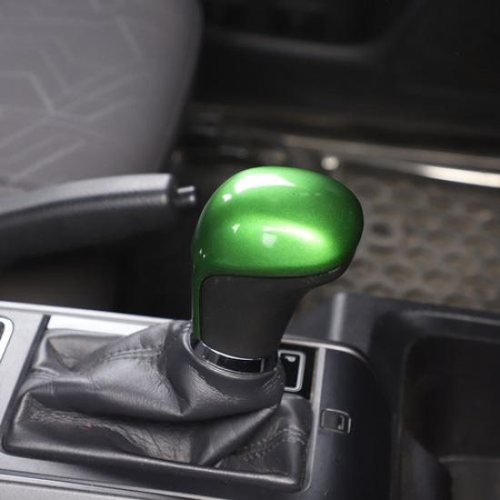 Grüne Konsolen-Schaltknauf-Abdeckung Zierleiste ABS Für Toyota Cruiser Prado Highlander