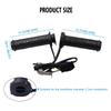 Motorcycle Hand Heated Grips Electric Molded Grips Scooter Moped Bar Hand Warmer 22mm motocross Adjustable Hot Grip Handle