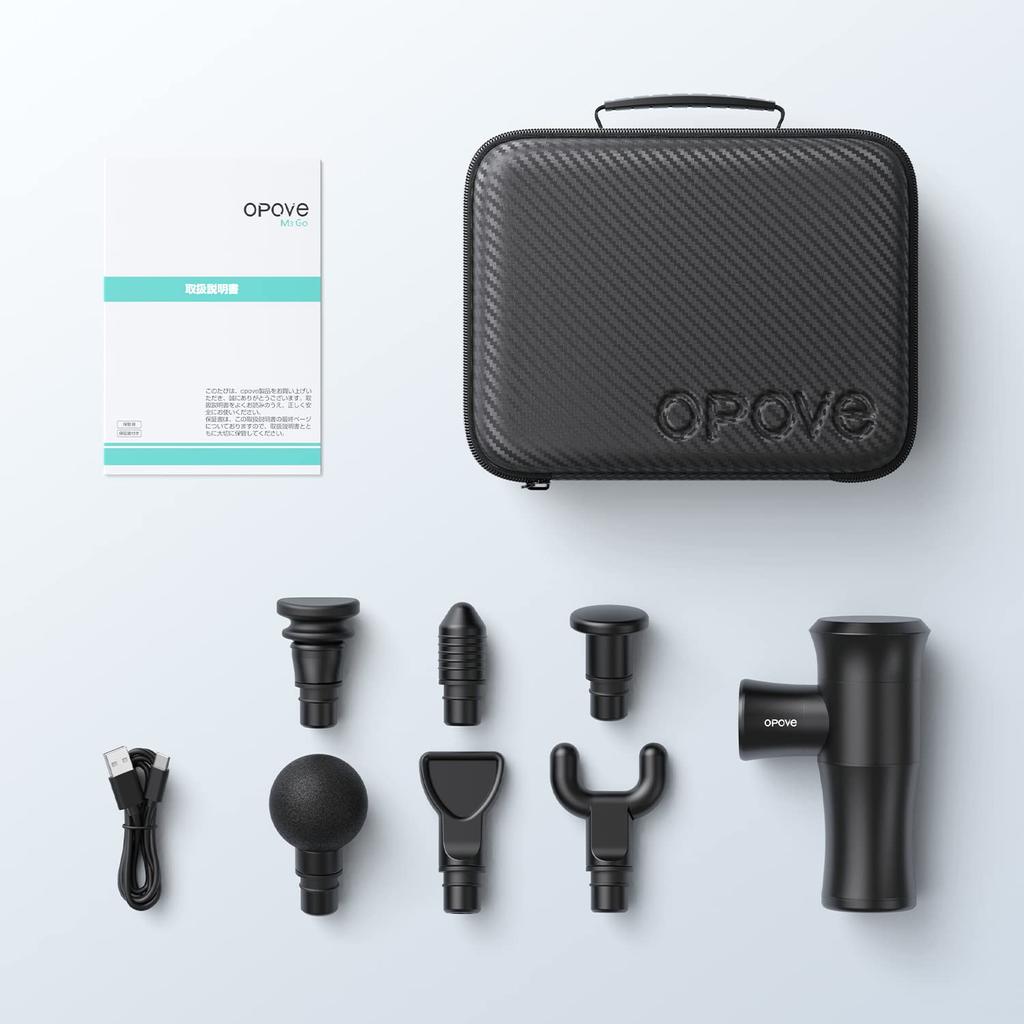 Opove M3 Go Myofascial Release Yet 10mm Maximum 14kg 6 4 Vibration Total Body Warranty Gun, High-Performance Compact, Amplitude, Pressure,