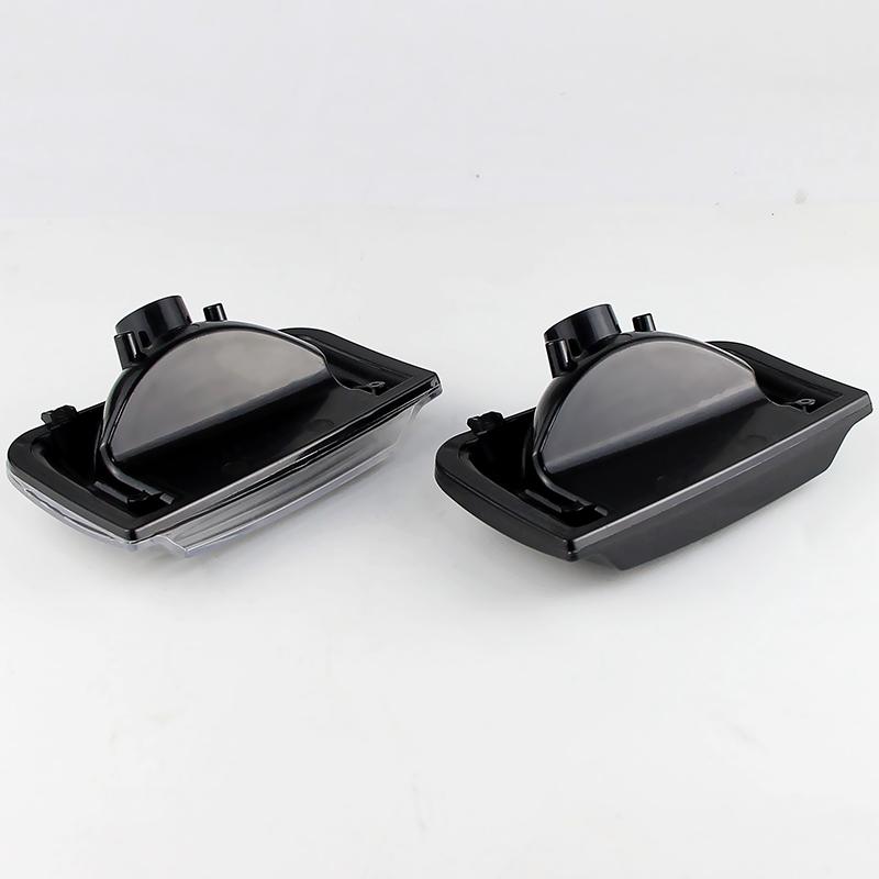 2PCS No Bulbs Automotive Side Puddle Light Shells For Peugeot Boxer Fiat Ducato Ram Promaster Citroen Jumper Relay 2006-2019