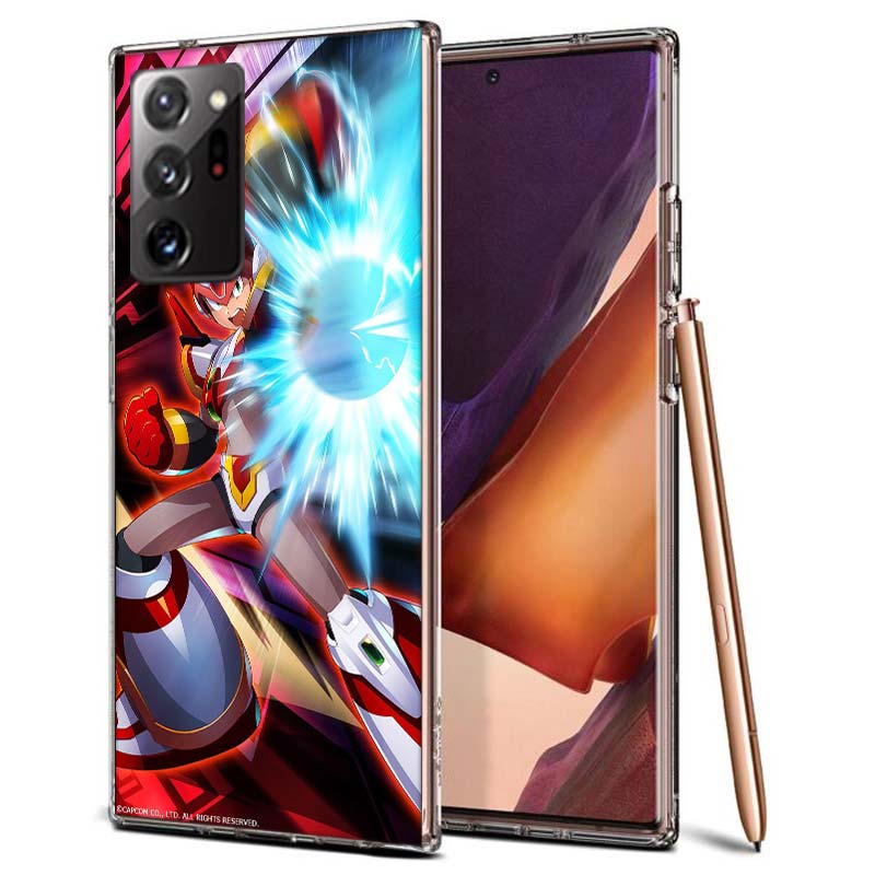 Game M-Megaman R-Rockman Phone Case for Samsung A55 A35 A25 A15 A07 A05S A16 A17 A26 A36 A37 A56 A57 Galaxy Note 20 10 A50S A71 Samsung A36 5G