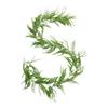 2x6ft Pine Garland with Lifelike Texture for Holiday Decor Low Maintenance and for Indoor and Outdoor Home Use