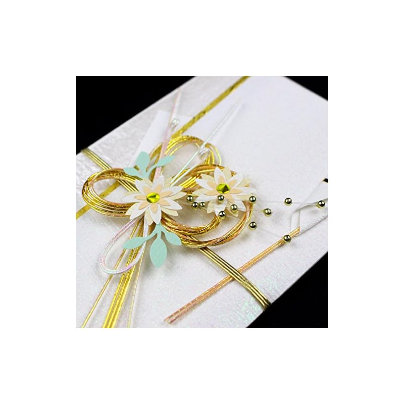 Maruai Wedding Gift Envelope, Universal Design, Twinkle, White, 1 Piece, Ki-606W