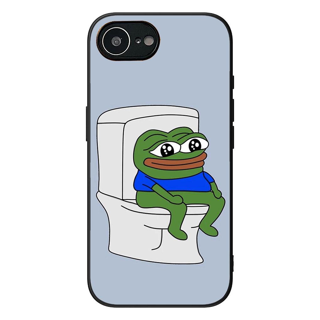 Sad Frog Pepe Funny Casing Phone Cover for Samsung Galaxy A05 A06 A14 A50 A51 A52 A12 A13 A23 A70 A07 A25 A26 M53 A56 Soft Case