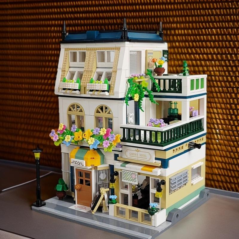 1000-Piece High-Quality Girl High-Quality Street High-Quality Scene High-Quality Series High-Quality Garden High-Quality Villa High-Quality Building