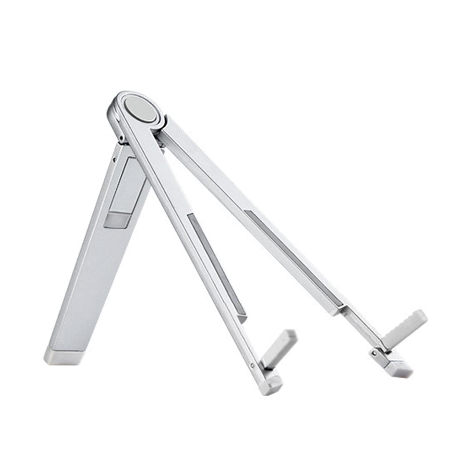 Foldable Tablet Bracket Stand Portable Tablet Bracket Heat Dissipation Adjustable Tripod Stand for Mobile Phone Storage 1