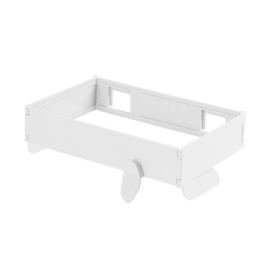 2Pcs Foldable Trash Bag Holder Large Opening Design Snap Fastening Space Saving Foldable Garbage Rack