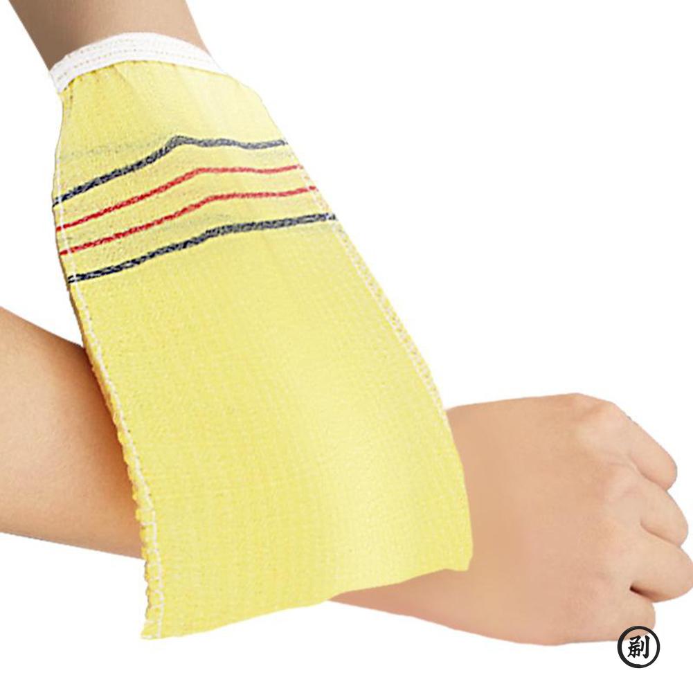 5Pcs Exfoliating Bath Pad Towels Set Korean Italy Asian Exfoliating Bath Washcloth Body Scrub Shower Soft Polyester Cotton