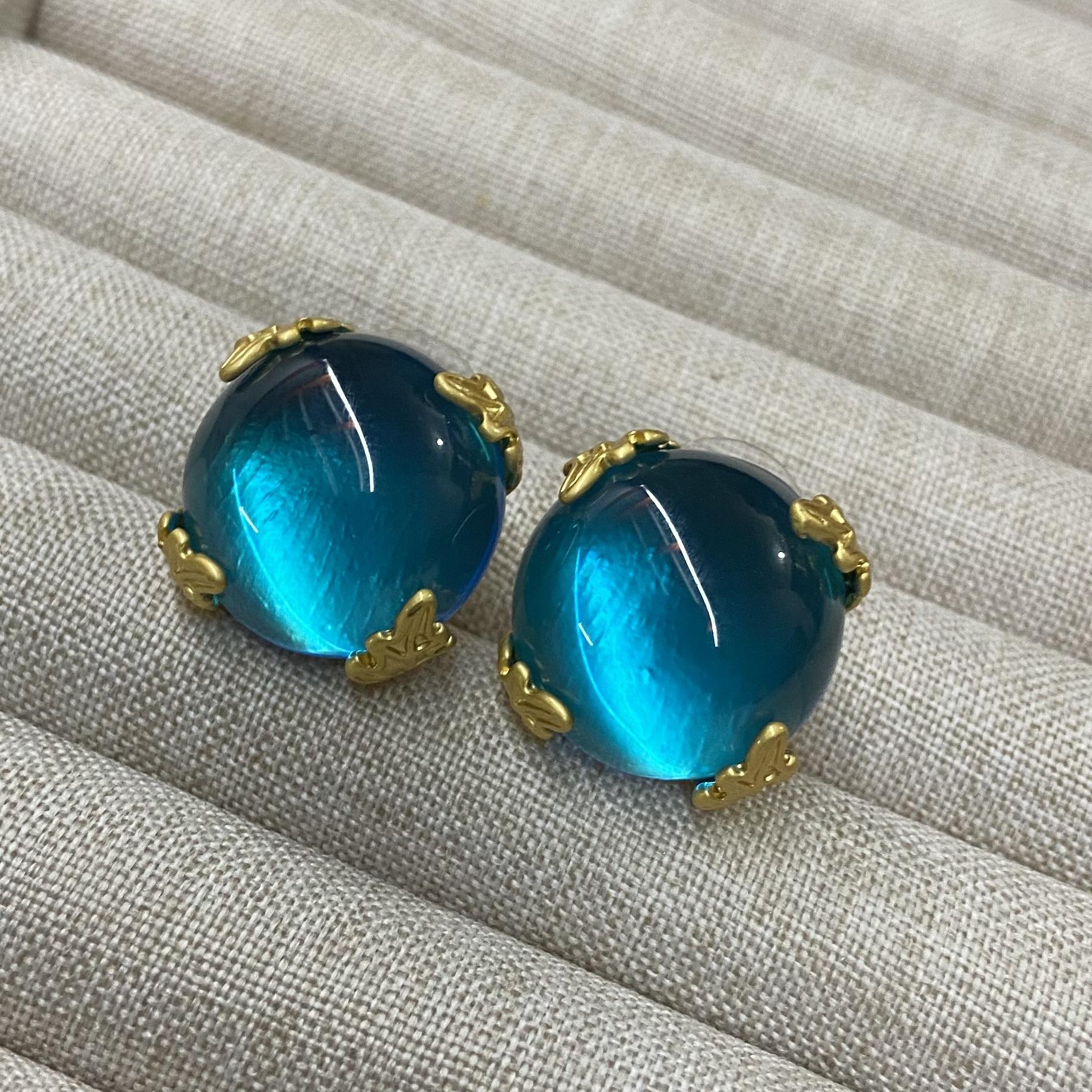 

Модный высококачественный синий средневековый браслет ожерелье серьги комплект видео ретро темперамент нишевый дизайн ювелирные изделия