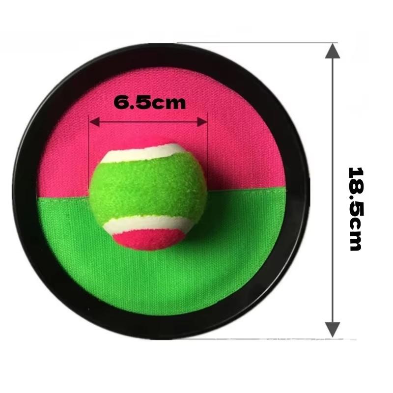 Funny Family Two Person Outdoor Sports Game Set Parent-Child Interactive Racket Suction Cup Target Throwing And Catching Ball