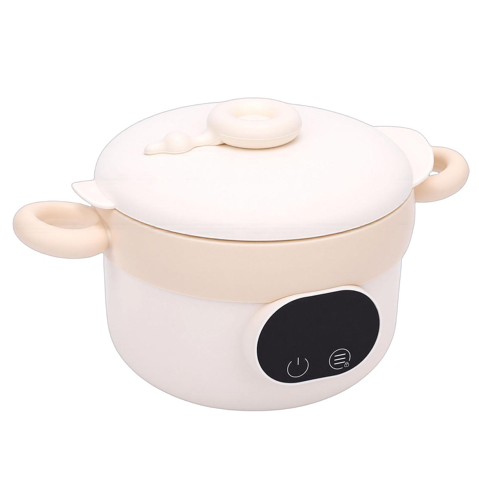 

Electric Lunch Box 304 Stainless Steel Insulated Cordless Food Warmer Bowl 470ML Large Capacity No Water Needed Type 1