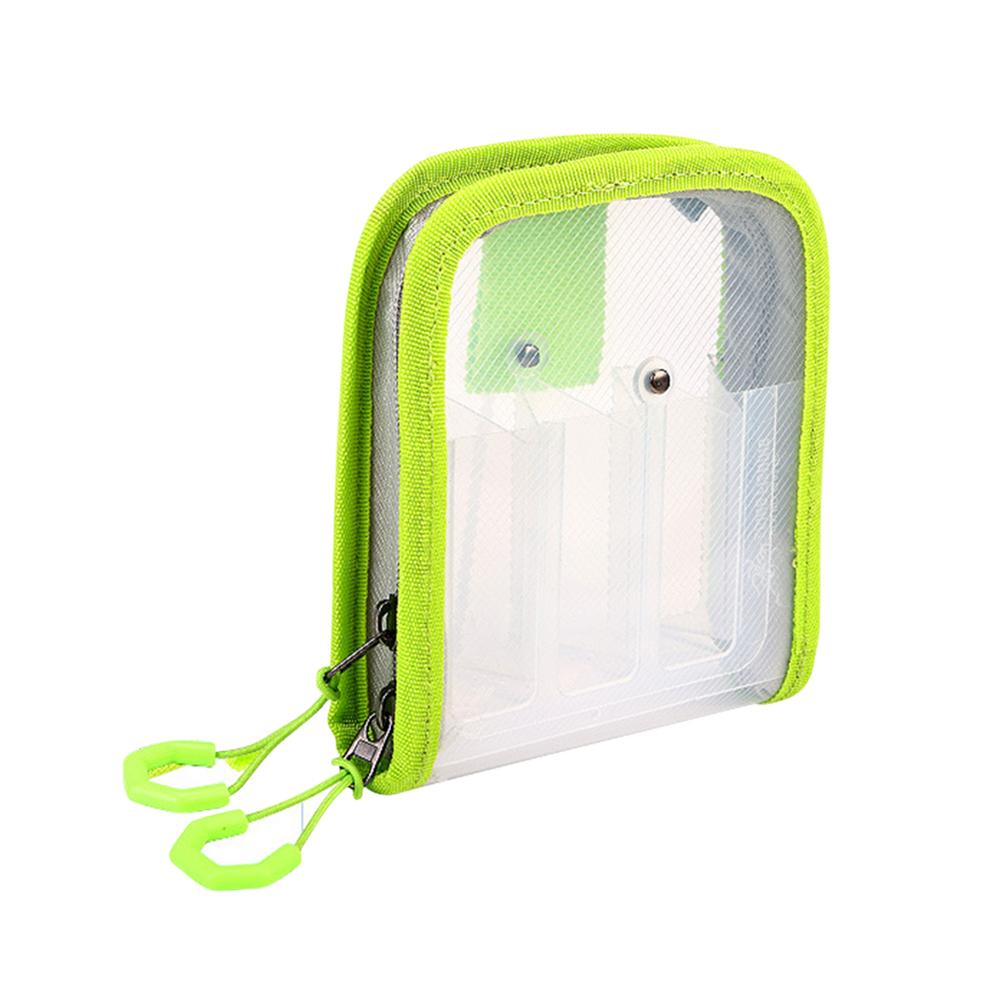 6 Grid Fishing Bag Transparent Fishing Tackle Bag Fishing Hook Cover for Fresh Water and Saltwater