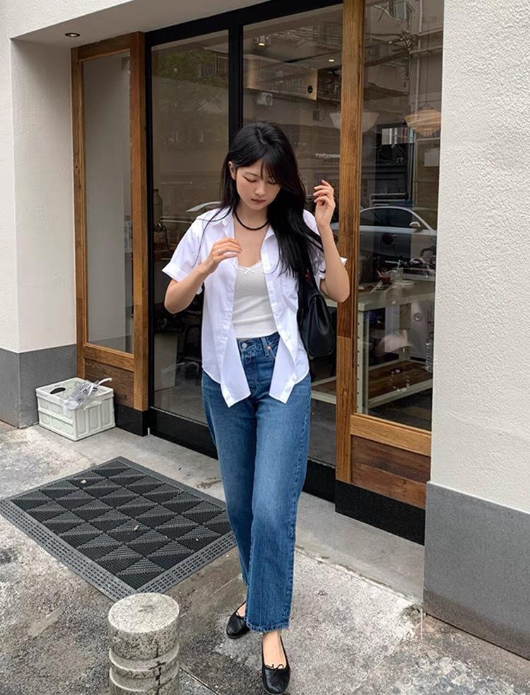 Leather French shallow mouth single shoes women's flat bow evening breeze gentle Mary Jane women's shoes grandma shoes