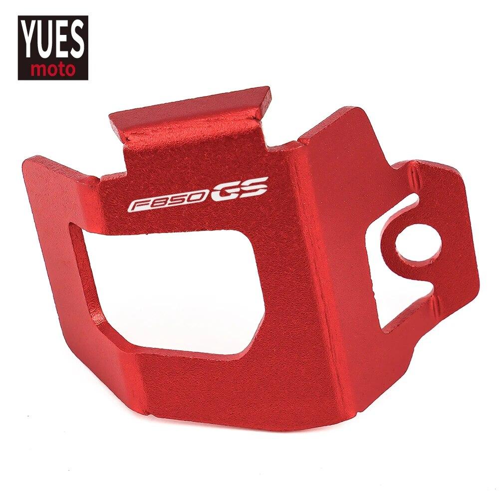 Motorcycle Accessories CNC Rear Brake Fluid Cover Reservoir Guard Protective For BMW F850GS 2018  With LOGO F 850 GS