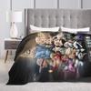 Lady Gaga Mayhem Album Super Warm Blanket Travel Plush Throw Blanket Novelty Couch Chair Flannel Bedspread Sofa Bed Cover