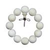 Camphor Wood Buddhist Beads Bracelet - 2.0 Wooden Bead Jewelry with 108 Fragrant Beads for Couples