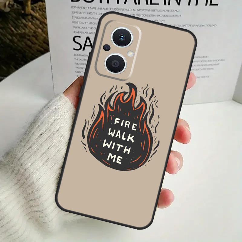 Fire Walk With Me Twin Peaks Case For OPPO Reno 13F 14F 12F 10 11 12 13 14 Pro 8T 7 8 Lite OPPO Find X6 X5 X8 X9 Pro Cover