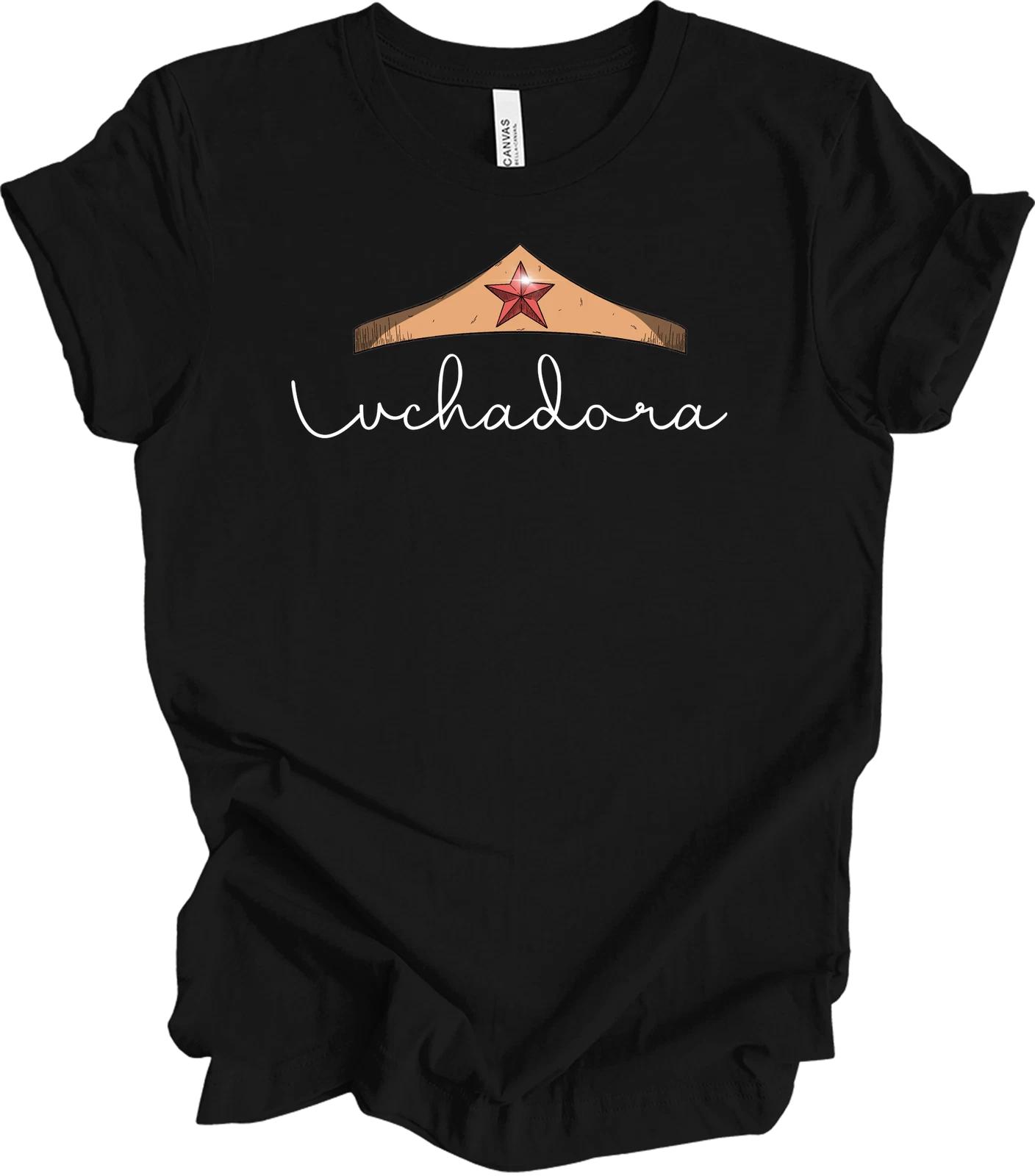 Футболка Wonder Woman Luchadora - Сила и Латиноамериканская Мощь 4XL