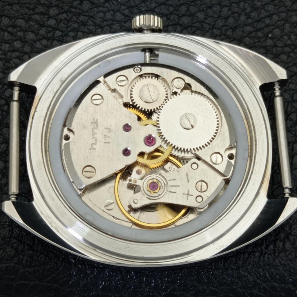 INDIAN VINTAGE HMT KOHINOOR HAND-WINDING MENS GREEN COLOR DIAL WATCH A440967-4