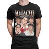 Herren Vintage Malachi Barton Bootleg T-Shirt 100% Baumwollkleidung Lässig Kurzarm Rundhals T-Shirt Original T-Shirt