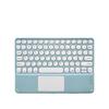 Bluetooth Keyboard Mouse Set Round Keycaps Touch Control for Phone Tablet Laptop iPad Wireless Combo