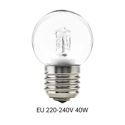 E27 40W 230V Lampa Piekarnikowa Odporna na Wysoką Temperaturę Przezroczysta Żarówka z Żarnikiem