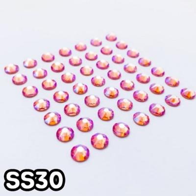 GGD Plain Stone-Rose Peach Shimmer 2088 SS30 10ea