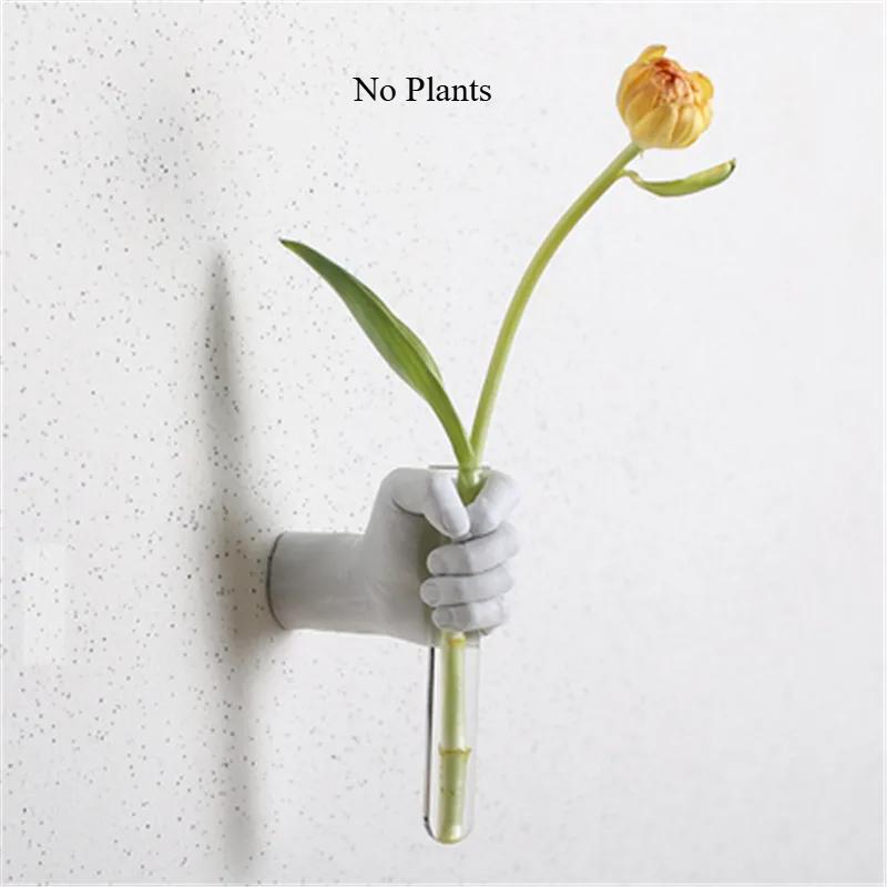 

В скандинавском стиле настенный цветочный горшок для гостиной настенный индивидуальный креативный декоративный ваза стеклянная ваза DXUIALOI