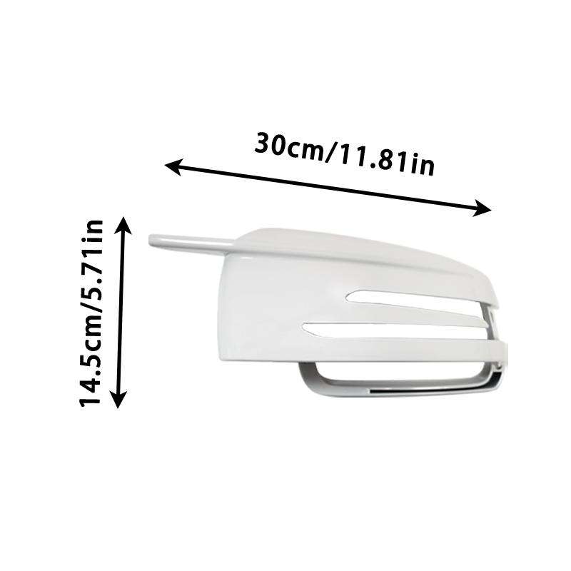 For Mercedes Benz W176 W246 W204 W212 W221 C117 X204 X156 2 Pcs Replacement Carbon Fiber Pattern Rearview Side Mirror Cover Caps