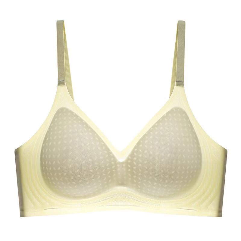 

LangSha Women s Ice Silk Seamless Wire-Free Bra