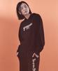 MAYOL Women'S Yuppie Knit Hooded Pullover_Black