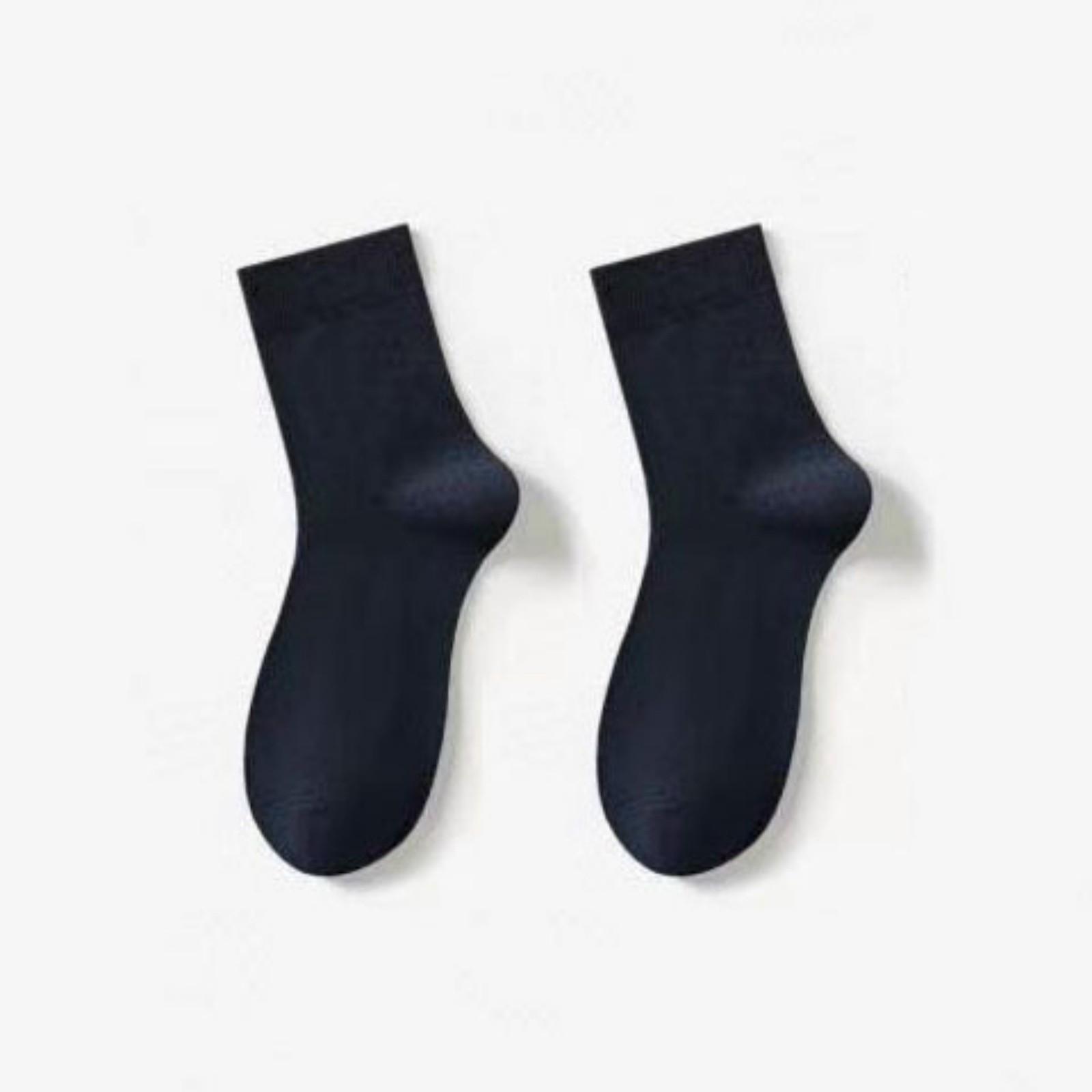 

Женские нескользящие носки для йоги в полоску до середины икры на осень и зиму(4пс) One Size синий