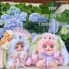 Ins Style Cute Bean Bunny Milk Puff Plush Blind Box Bag Pendant Small Gift