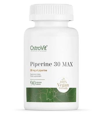 OstroVit Piperin 30 mg MAX, 90 Kapseln