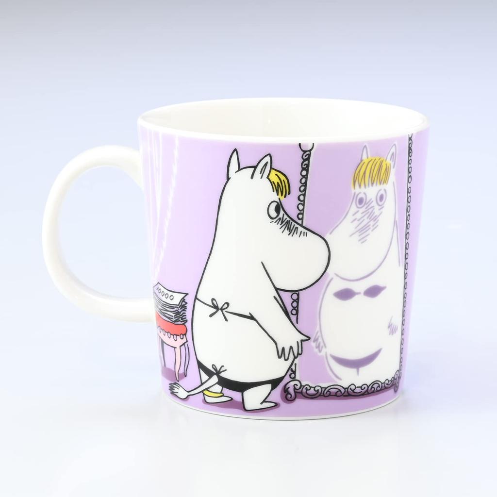 Arabia Mumins Klassische Tasse Teller 1052351 & Set, Schnorchel-Mädchen, [Gebraucht]