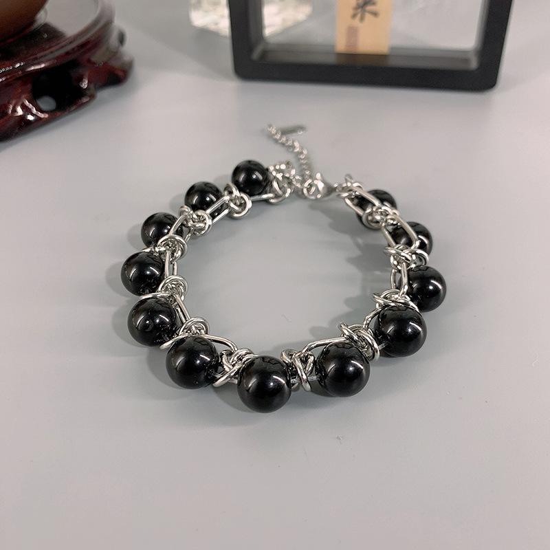 JYL TS Bracelet  Pixiu Obsidian Style Attracts Wealth & Protection Black model