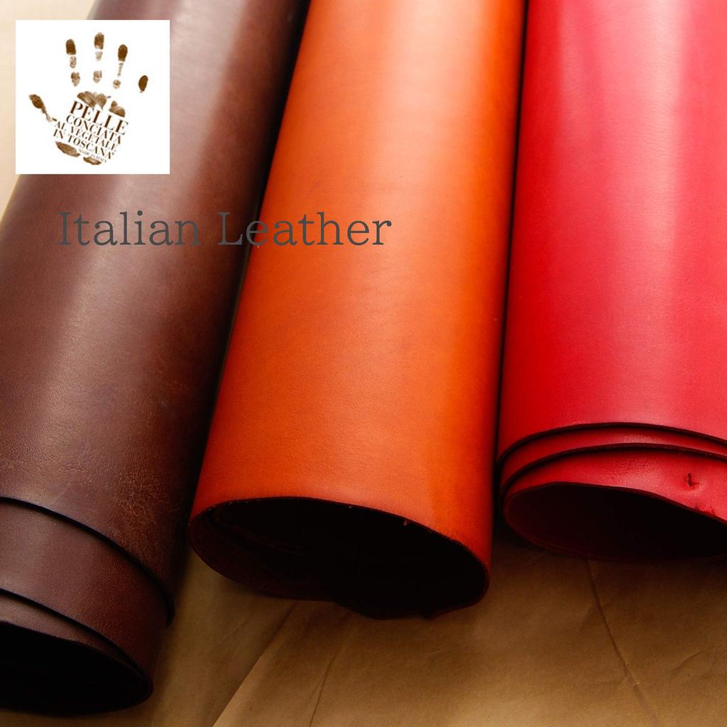 Bottega Glicine Pick Case Fully Premium Italian Leather [Dark Brown] - Vegetable-Tanned