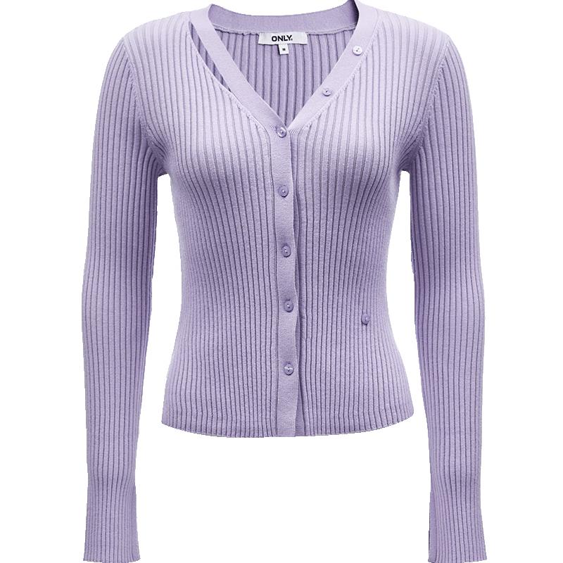 

ONLY Women s V-Neck Slim-Fit Knit Cardigan M